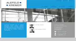 Desktop Screenshot of alefeld-kremer.com